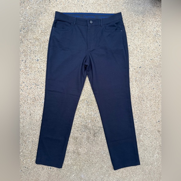 Calvin Klein Men’s Navy Pants - 36 x 32 - Picture 3 of 15